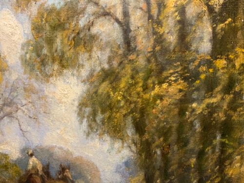 OIL PAINTING BY GEORGE LEON LITTLE - ADDITIONAL PHOTO 4