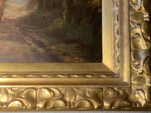 OIL PAINTING BY GEORGE LEON LITTLE - ADDITIONAL PHOTO 5
