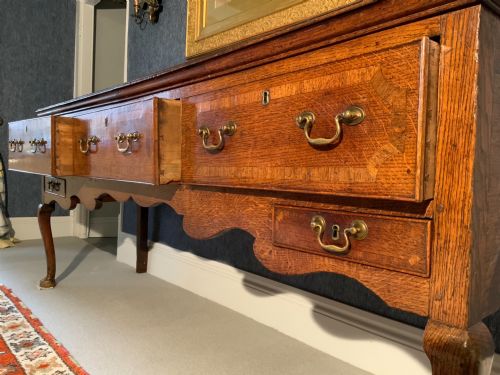 GEORGIAN OAK DRESSER - ADDITIONAL PHOTO 7