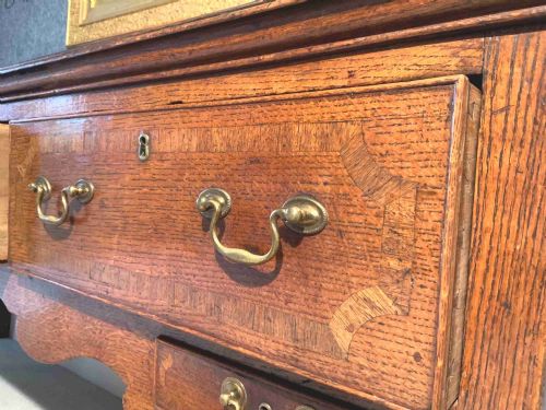 GEORGIAN OAK DRESSER - ADDITIONAL PHOTO 9