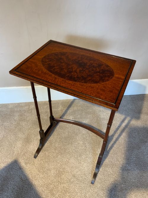 A QUARTETTO NEST OF MAHOGANY TABLES - ADDITIONAL PHOTO 7