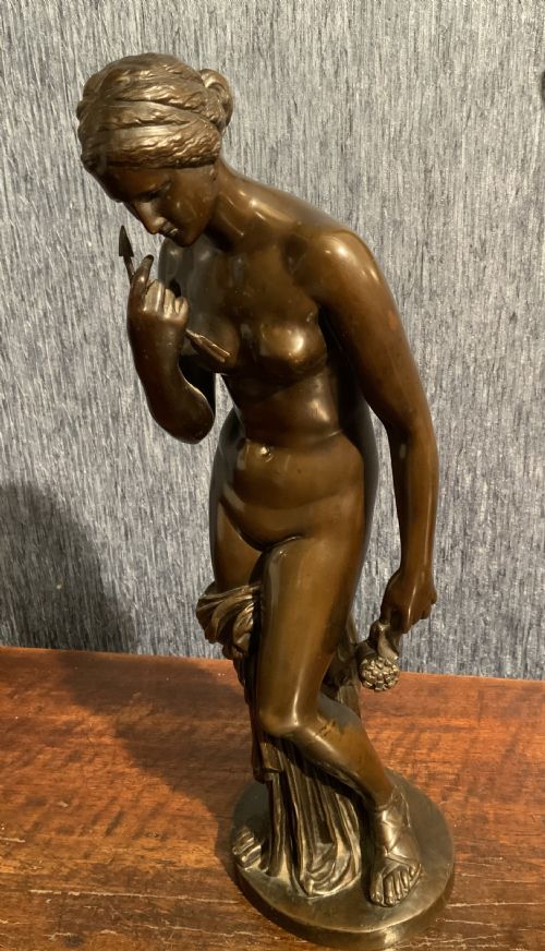 19TH CENTURY BRONZE GRAND TOUR SCULPTURE - ADDITIONAL PHOTO 3