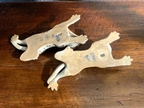 PAIR OF FAIENCE WALL POCKETS - ADDITIONAL PHOTO 5