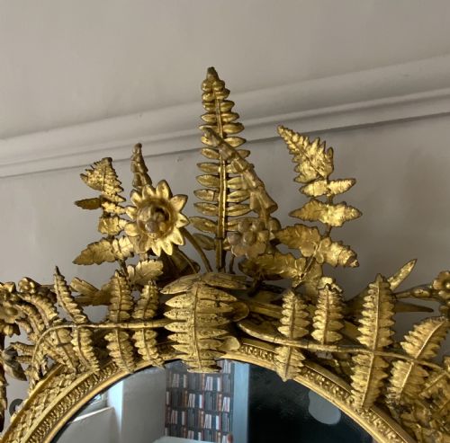 PAIR OF 19TH CENTURY GILT MIRRORS - ADDITIONAL PHOTO 4