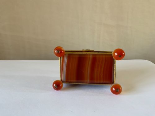 ORMOLU MOUNTED AGATE BOX - ADDITIONAL PHOTO 6