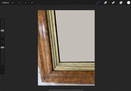 BIRDSEYE MAPLE FRAMED MIRROR - ADDITIONAL PHOTO 1