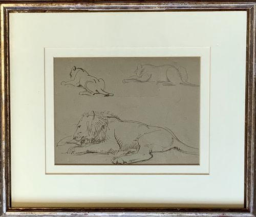 COLLECTION OF SEVEN ANIMAL DRAWINGS - ADDITIONAL PHOTO 7