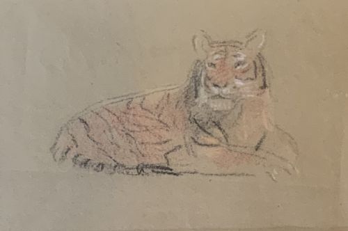 COLLECTION OF SEVEN ANIMAL DRAWINGS - ADDITIONAL PHOTO 10
