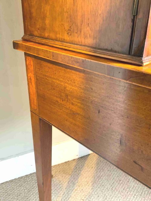 A FINE GEORGIAN MAHOGANY WRITING DESK - ADDITIONAL PHOTO 12