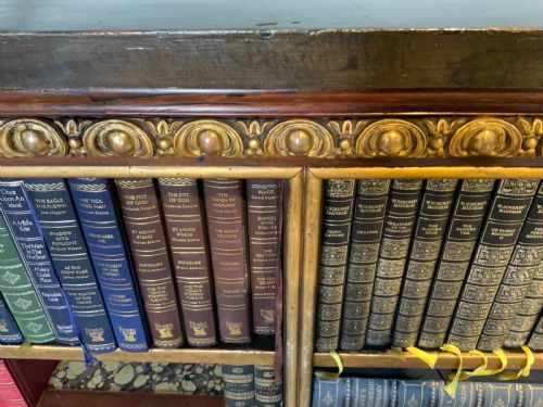 REGENCY ROSEWOOD OPEN BOOKCASE - ADDITIONAL PHOTO 11