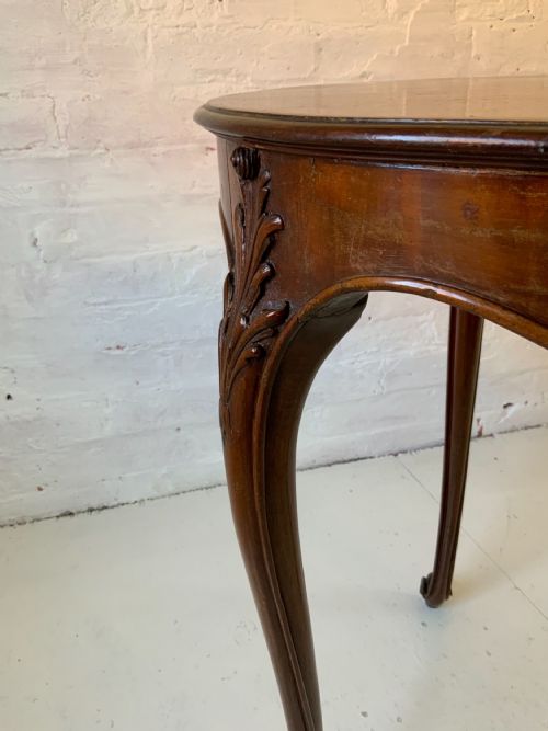 A GEORGIAN MAHOGANY TABLE - ADDITIONAL PHOTO 4