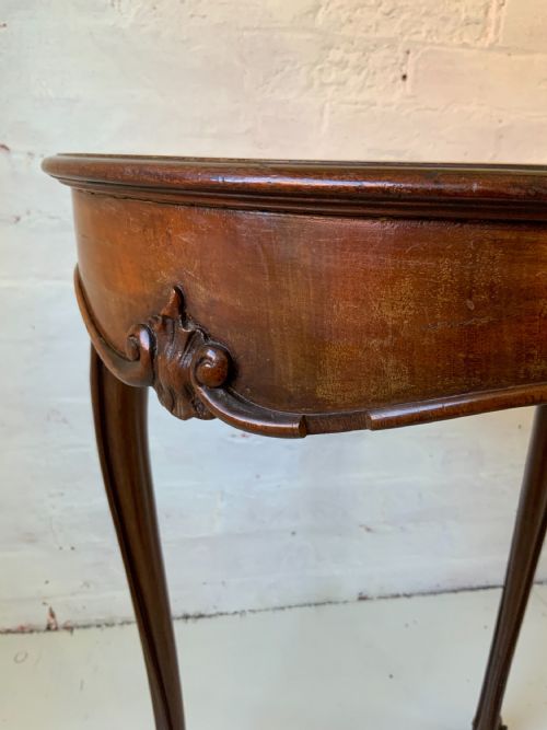 A GEORGIAN MAHOGANY TABLE - ADDITIONAL PHOTO 9