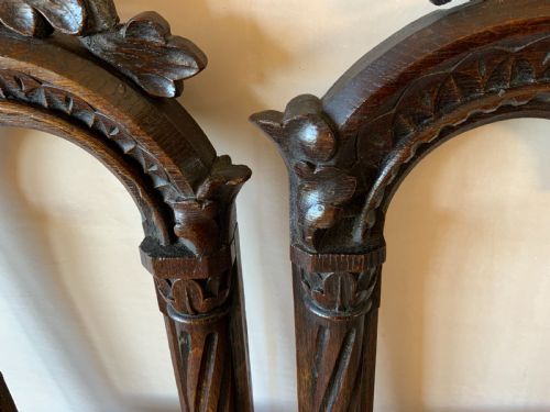 SET OF 19TH CENTURY CARVED OAK PICTURE FRAMES - ADDITIONAL PHOTO 16