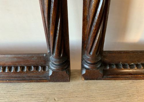 SET OF 19TH CENTURY CARVED OAK PICTURE FRAMES - ADDITIONAL PHOTO 17