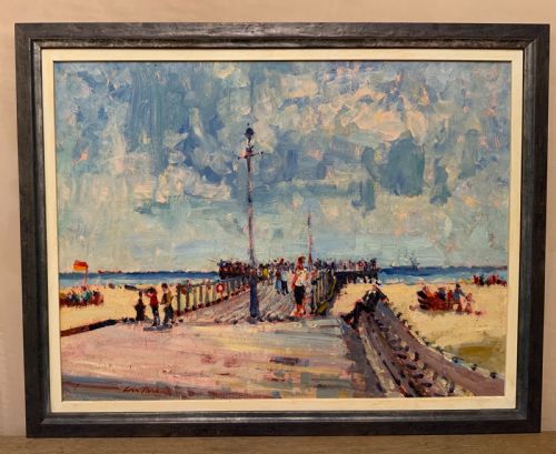 oil on board by geoffrey chatten - CATEGORY: ANTIQUE ART - DATED LATER THAN 1960