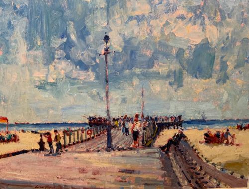 OIL ON BOARD BY GEOFFREY CHATTEN - ADDITIONAL PHOTO 1