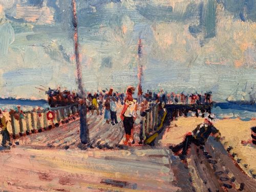 OIL ON BOARD BY GEOFFREY CHATTEN - ADDITIONAL PHOTO 3