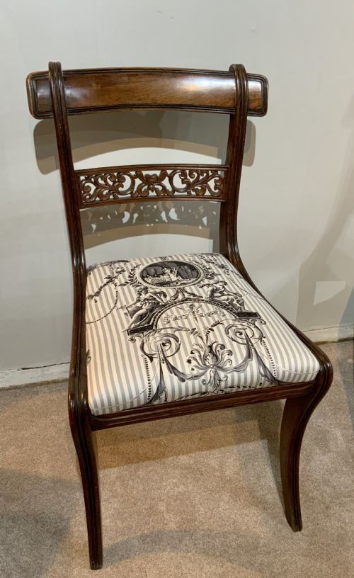 SET OF EIGHT REGENCY DINING CHAIRS - ADDITIONAL PHOTO 2