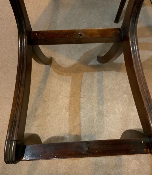 SET OF EIGHT REGENCY DINING CHAIRS - ADDITIONAL PHOTO 6