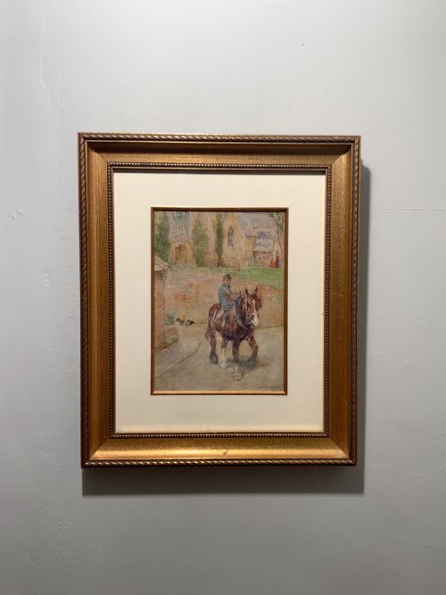 WATERCOLOUR PAINTING BY DAVID WOODLOCK - ADDITIONAL PHOTO 2