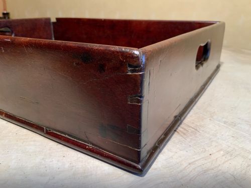 GEORGIAN MAHOGANY TRAY - ADDITIONAL PHOTO 6
