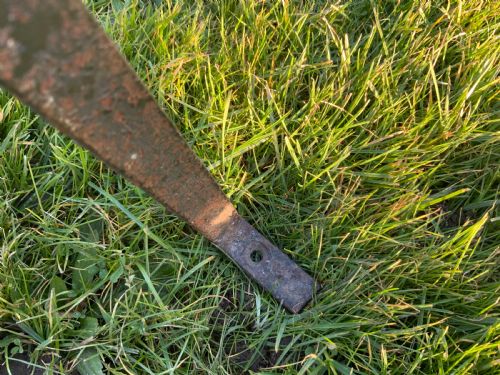 19TH CENTURY IRON SADDLE HORSE - ADDITIONAL PHOTO 9