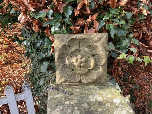 an early 20th century stone boss - CATEGORY: ANTIQUE MISCELLANEOUS - DATED 1920