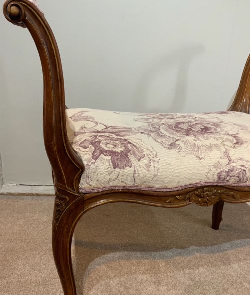 A 19TH CENTURY FRENCH STOOL - ADDITIONAL PHOTO 6