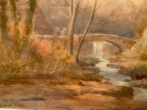 COLLECTION OF FOUR WATERCOLOURS BY EDWARD ARDEN - ADDITIONAL PHOTO 4