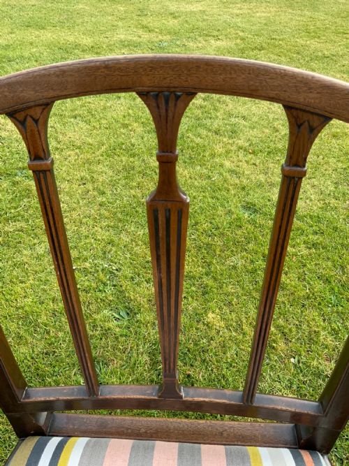 GEORGIAN MAHOGANY ELBOW CHAIR - ADDITIONAL PHOTO 6