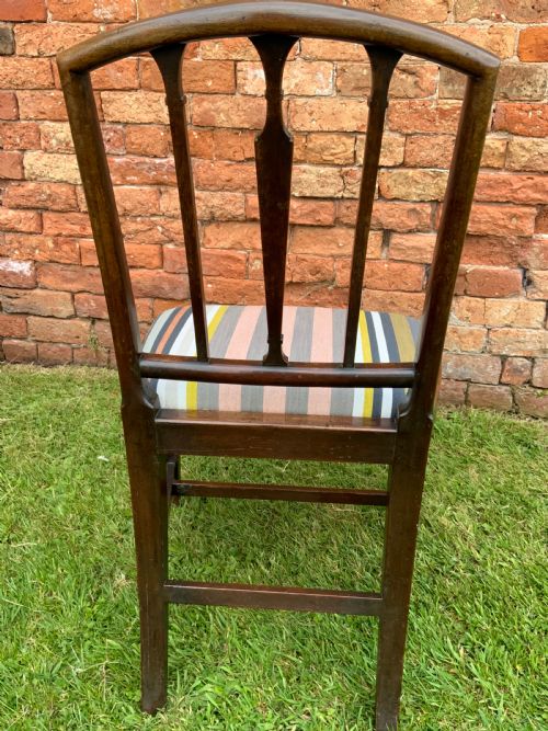 SET OF SIX GEORGIAN MAHOGANY DINING CHAIRS - ADDITIONAL PHOTO 6