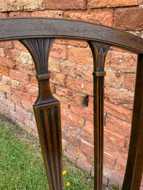 SET OF SIX GEORGIAN MAHOGANY DINING CHAIRS - ADDITIONAL PHOTO 8