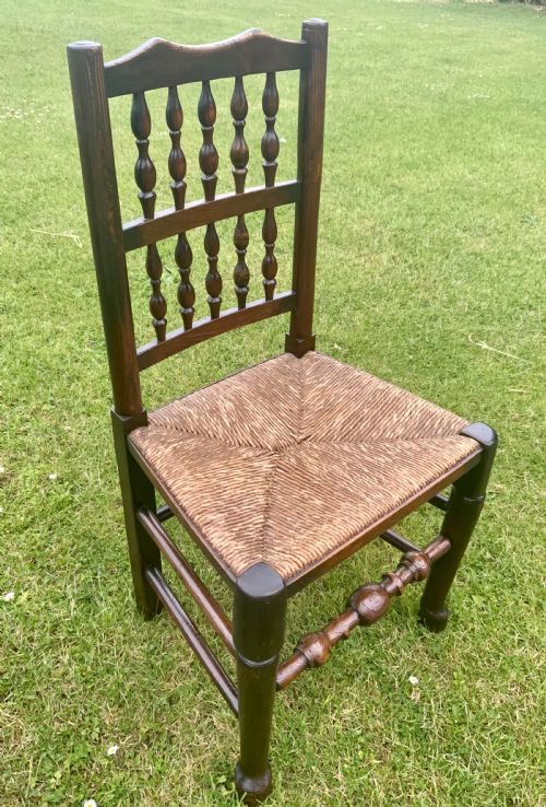 EIGHT EARLY 19TH CENTURY ELM DINING CHAIRS - ADDITIONAL PHOTO 13
