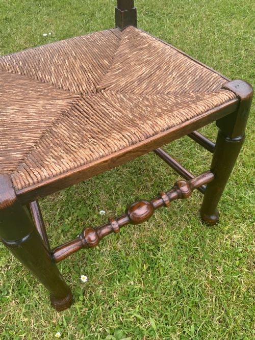 EIGHT EARLY 19TH CENTURY ELM DINING CHAIRS - ADDITIONAL PHOTO 8