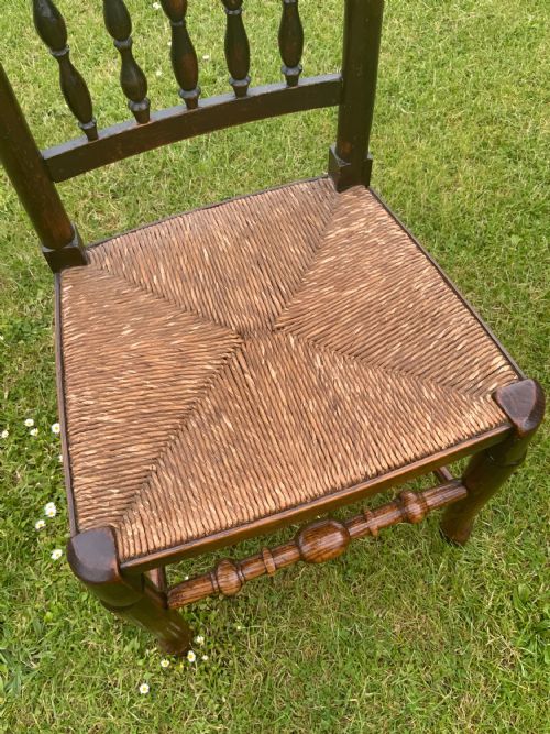 EIGHT EARLY 19TH CENTURY ELM DINING CHAIRS - ADDITIONAL PHOTO 18