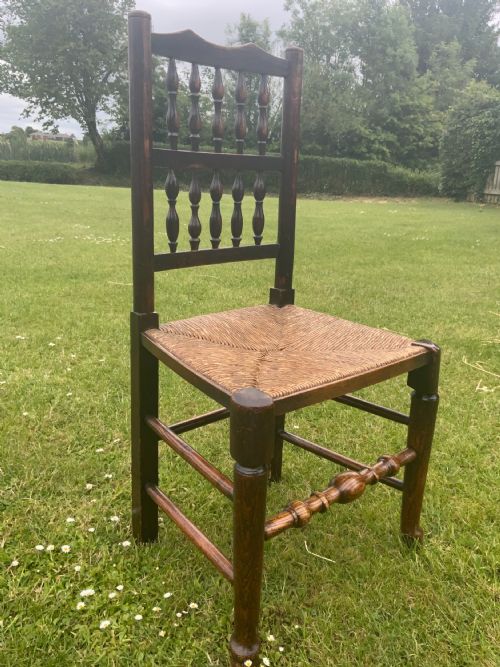 EIGHT EARLY 19TH CENTURY ELM DINING CHAIRS - ADDITIONAL PHOTO 21