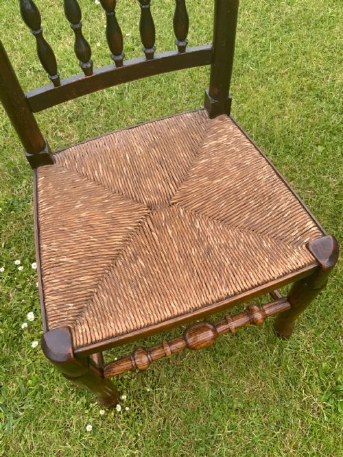 EIGHT EARLY 19TH CENTURY ELM DINING CHAIRS - ADDITIONAL PHOTO 23