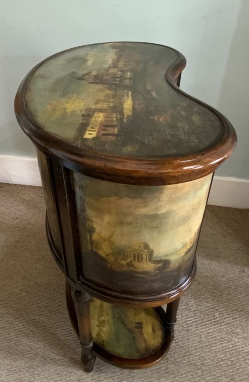 ITALIAN KIDNEY SHAPED OCCASIONAL TABLE - ADDITIONAL PHOTO 2