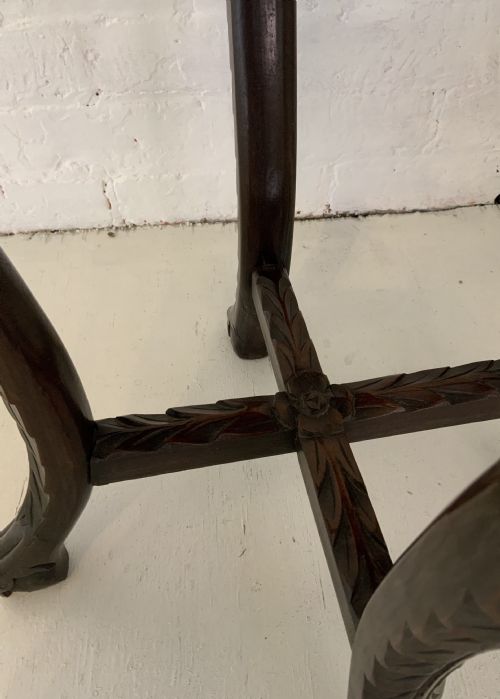 CHINESE HARDWOOD STAND - ADDITIONAL PHOTO 3