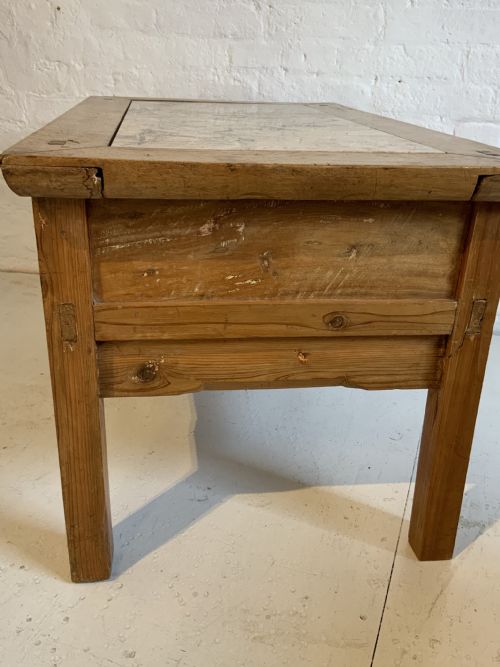 MARBLE TOPPED COFFEE TABLE - ADDITIONAL PHOTO 2
