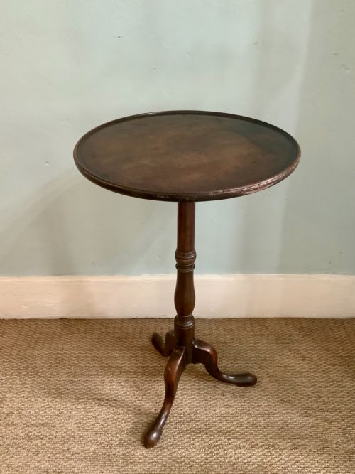an 18th century mahogany tripod table - CATEGORY: ANTIQUE TABLES - DATED 18TH CENTURY