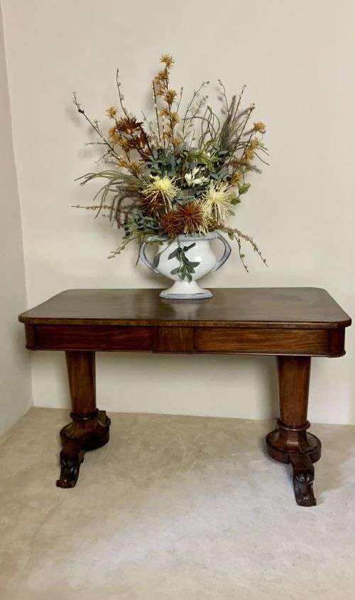 MAHOGANY WRITING TABLE