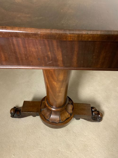 MAHOGANY WRITING TABLE - ADDITIONAL PHOTO 3