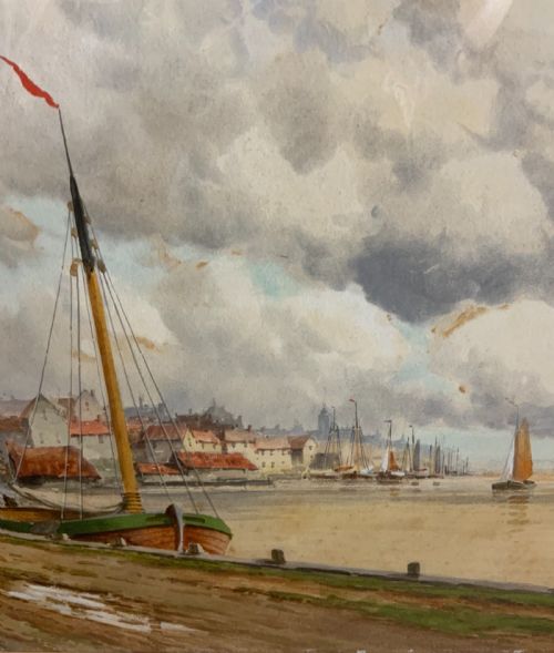 PAIR OF WATERCOLOURS BY HERMANUS KOEKKOEK THE YOUNGER - ADDITIONAL PHOTO 4