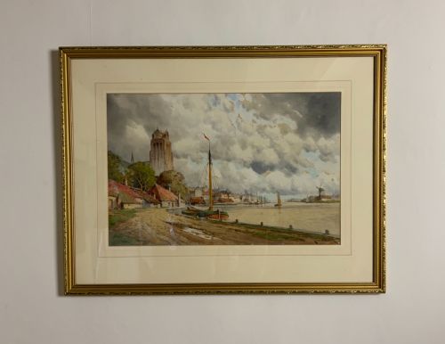 PAIR OF WATERCOLOURS BY HERMANUS KOEKKOEK THE YOUNGER - ADDITIONAL PHOTO 5