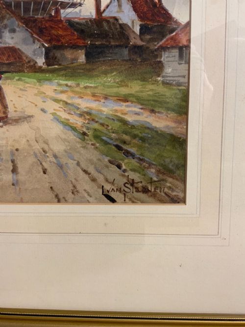 PAIR OF WATERCOLOURS BY HERMANUS KOEKKOEK THE YOUNGER - ADDITIONAL PHOTO 3