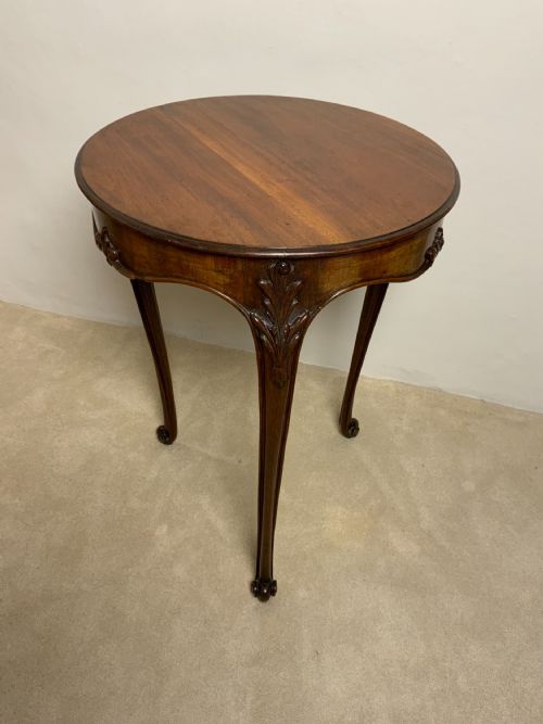 GEORGIAN MAHOGANY OCCASIONAL TABLE - ADDITIONAL PHOTO 2