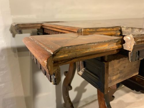 18TH CENTURY WALNUT GAMES TABLE - ADDITIONAL PHOTO 2