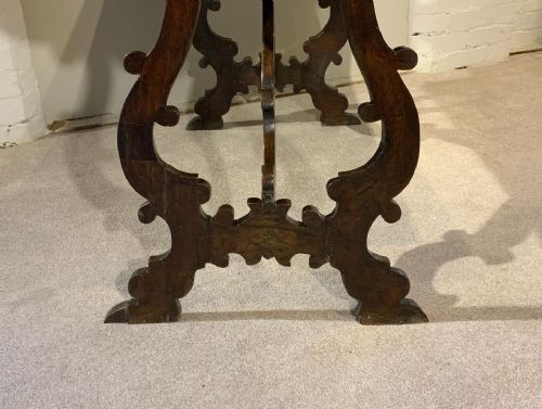 18TH CENTURY WALNUT GAMES TABLE - ADDITIONAL PHOTO 3