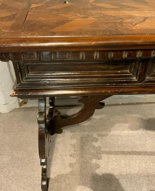 18TH CENTURY WALNUT GAMES TABLE - ADDITIONAL PHOTO 5